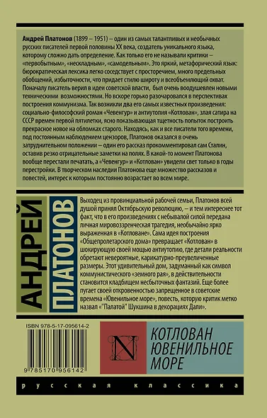Котлован. Ювенильное море - фото 2