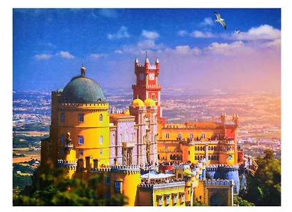Картина для раскрашивания по номерам. В облаках. 40x50см арт.06636 - фото 3
