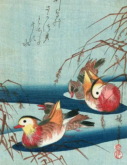 Хиросигэ. Цветы и птицы - фото 5