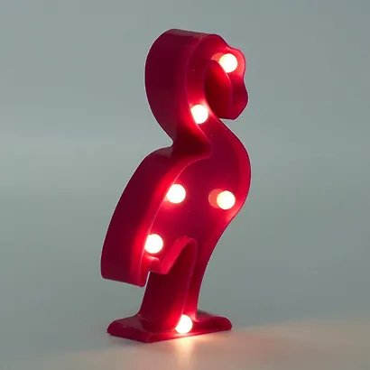 Светильник LED Фламинго (пластик) (16×8) (12-06630-Y012) - фото 2