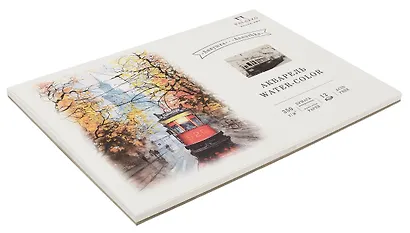 Планшет для акварели А5 12л "Аннушка" 350г/м2 - фото 2