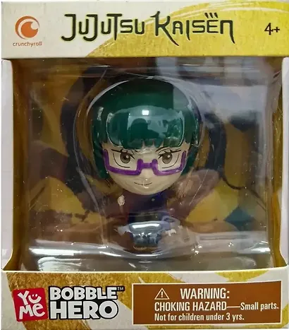 Фигурка с подвижной головой Jujutsu Kaisen, Маки Зенин, YuMe, (6х9х11), (11286) - фото 1