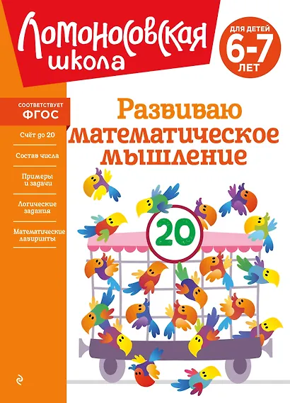 Развиваю математическое мышление: для детей 6-7 лет - фото 1