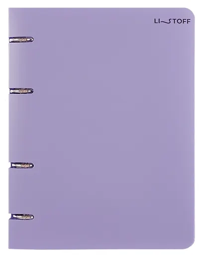 Тетрадь 80 листов, клетка, "Serenity" на кольцах - фото 1