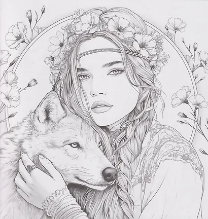 Девушки и животные - фото 4
