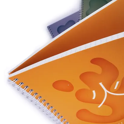 Тетрадь 96л кл. "Слово дня" гребень, мел.картон, выб.лак. 2-я обложка-разделитель: мел.картон, ассорти - фото 5