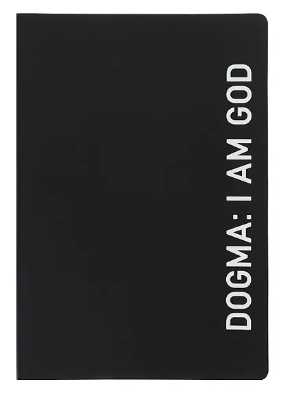 Ежедневник недатированный «Black style. Dogma» А5, 136 листов, экокожа, Listoff - фото 1