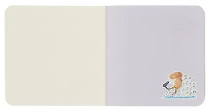 Записная книжка, 32 листа, клетка, 130*130, "Балдежные капибары (розовый)", в ассортименте - фото 3