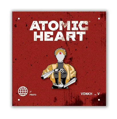 Значок металлический. Atomic Heart. Близняшка - фото 2
