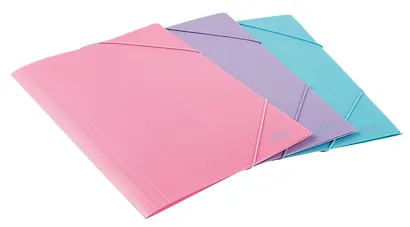 Папка на резинке А4 "Pastel" пластик 0,5мм, Yoi - фото 4