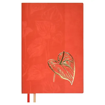 Ежедневник недат. А5 120л "Виннер" коралловый + ручка шариковая, мягк.переплет, тиснение фольгой, блинтовое тиснение, офсет, ляссе, подар.упаковка - фото 2