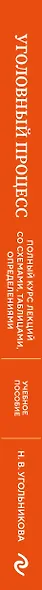 Уголовный процесс. Полный курс лекций со схемами, таблицами, определениями. 3-е издание - фото 7