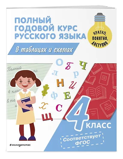 Полный годовой курс русского языка в таблицах и схемах: 4 класс - фото 3