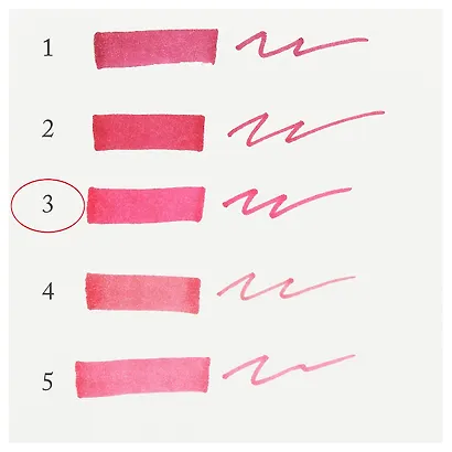 Маркер художественный "Сонет" розово-красный, двухсторон., тонк. и широк.долото, Сонет - фото 3