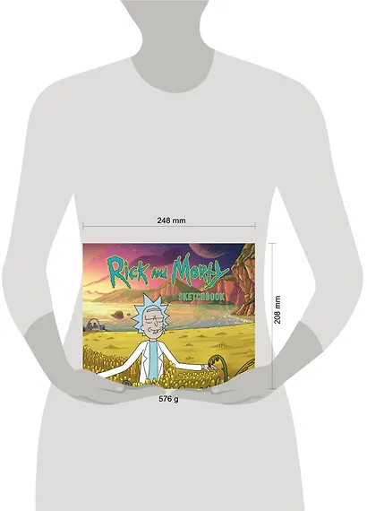 Скетчбук «Рик и Морти. Рик в поле», 48 листов - фото 3