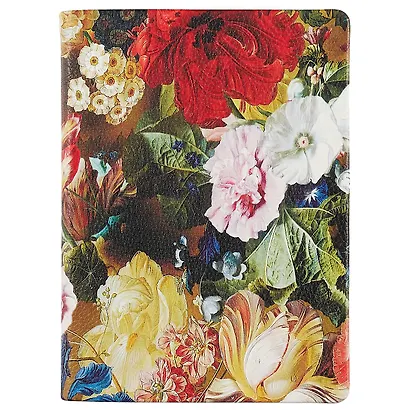 Ежедневник недатированный «Floria» А6+, 96 листов, экокожа, InFolio - фото 1