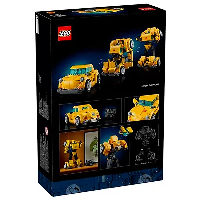 10338 Конструктор LEGO Icons Трансформеры: Робот Бамблби, 950 деталей, возраст 18+ - фото 3