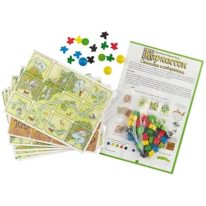 Настольная игра Каркассон Охотники и собиратели, Hobby World - фото 2