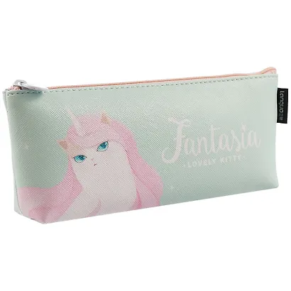 Пенал «Кошка-единорог Fantasia», 20 х 8 см - фото 1