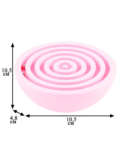 Головоломка Лабиринт-полусфера односторонний, D 10,5 (2 цвета)(коробка) - фото 3