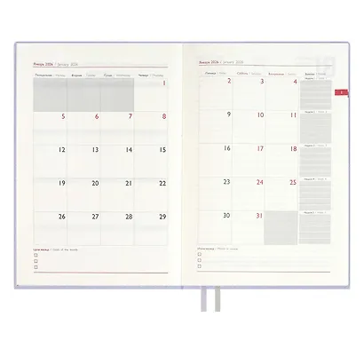 Еженедельник датированный 2026 год, А5, 176 листов "Джут", сиреневый - фото 10