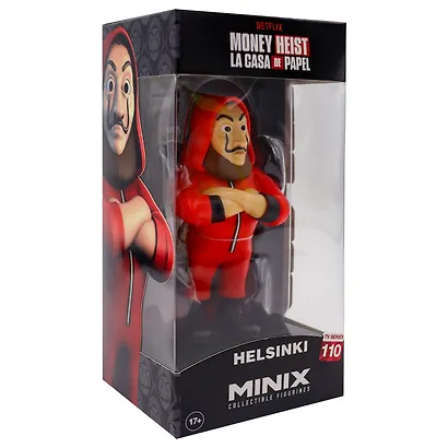 Коллекционная фигурка Бумажный дом Хельсинки в маске (12см) (Minix) (13852) - фото 8