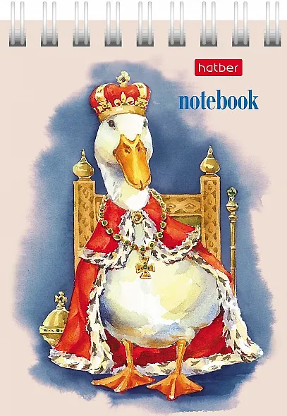 Блокнот А7 40л кл. "GUSSI" мел.картон, гребень, ассорти - фото 5