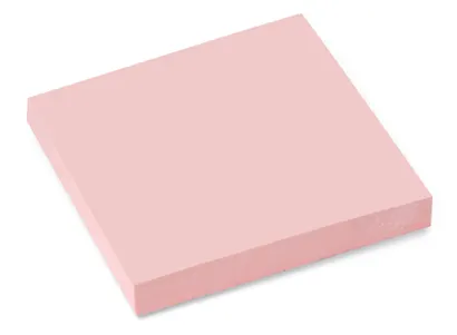 Блок бумаги 76*76мм самоклеящийся 100л розовый, BRAUBERG - фото 2