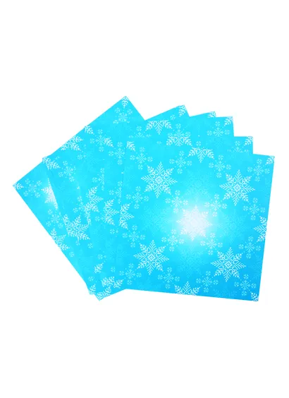 Снежинки из бумаги «Ярмарка чудес» (200х200 мм, набор для вырезания, 16 стр., в европодвесе) - фото 3