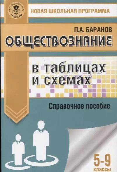 Обществознание в таблицах и схемах. Справочное пособие. 5-9 классы - фото 1