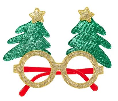 Очки новогодние Елочки (пластик) (12-06141-P4) - фото 2
