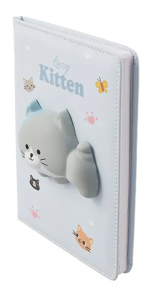 Книга для записей А5 80л кл. "Животные", декор.элемент - мялка, ассорти, инд.уп. - фото 12