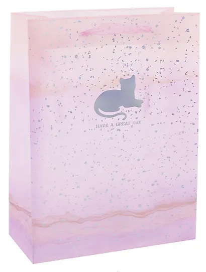 Пакет А5 25*19*8,5 "Lilac", пластиковый - фото 1