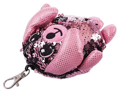 Мягкая игрушка в пайетках Собака, 10см - фото 3