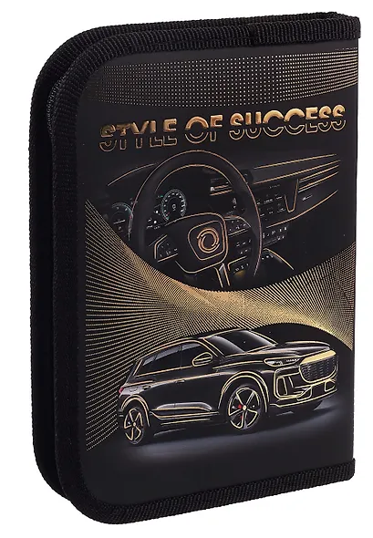 Пенал 1 отделение "Роскошь и стиль" 19*13 см - фото 2