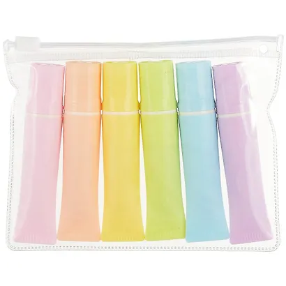 Текстовыделители Yoi, Pastel tube, 6 цветов - фото 5