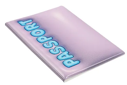 Обложка для паспорта Passport 3D (сиреневая) (ОП2024-413) - фото 4