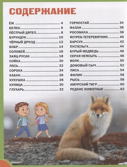 Лесные животные. Энциклопедия для детей - фото 2