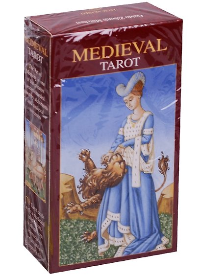 Таро Аввалон, Medieval Tarot Таро Средневековое (на англ. яз.) (78 карт) (EX138) (коробка) - фото 4