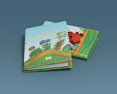 Обложка для паспорта Винни-Пух Секрет (ПВХ) (18,5х13,3) - фото 10