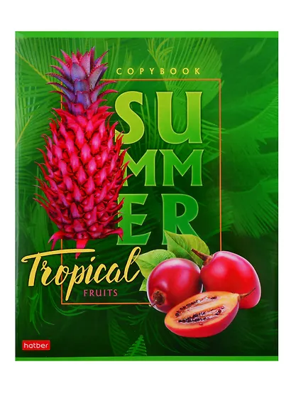 Тетрадь в клетку Hatber, "Тропическое лето", 80 листов - фото 1