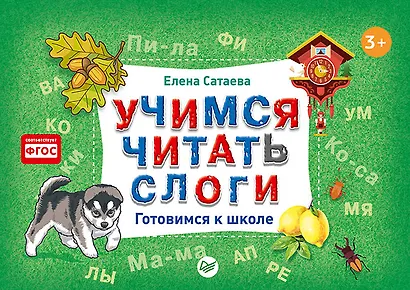 Учимся читать слоги. Готовимся к школе - фото 1