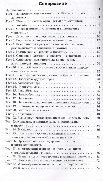 Биология. 8 класс. Контрольно-измерительные материалы - фото 2