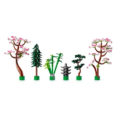10315 Конструктор LEGO Icons Тихий сад, 1363 деталей, возраст 18+ - фото 7