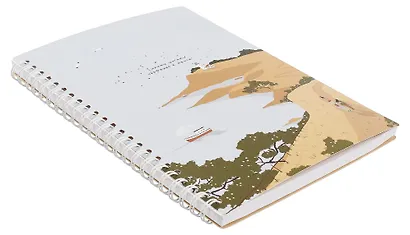 Тетрадь «Soul», 96 листов в клетку, море, спираль - фото 2