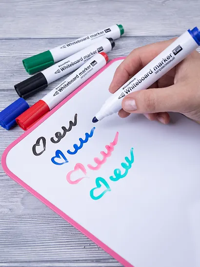 Маркеры для доски 3 цвета 5мм, толстый корпус, блистер, Goodmark - фото 3