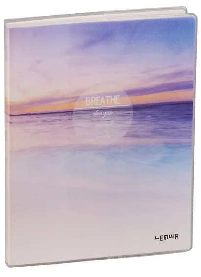 Тетрадь в клетку Lenwa, Breathe, 80 листов - фото 2