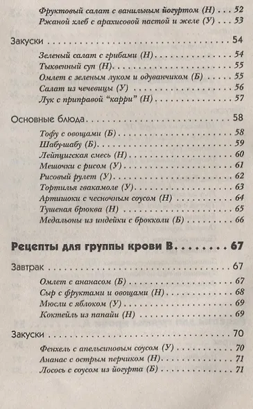 Раздельное питание для 4 групп крови - фото 5