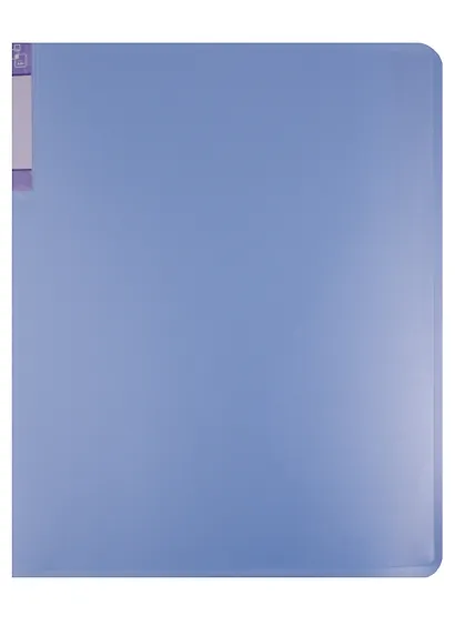 Папка A4 60ф "Gems" голубой, пластик 0,7мм - фото 1