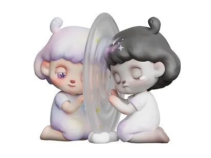 Коллекционная фигурка Мир - лживая сказка, серии Анму TNT Space, высота 8.3-11.9см, Blind Box, 12-T3012-17 - фото 2